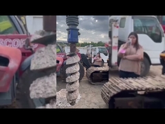 Hoe wordt de 35 tot 75 rpm Engineer Hydraulic Earth Auger toegepast?