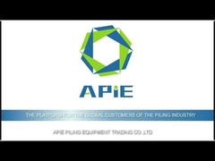 Zware machine funderingsapparatuur hydraulische elektrische Vibroflot Machine