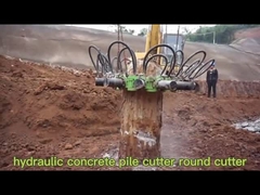 Hydraulische stapelbreker Stichting boorgereedschap voor de bouw