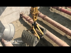 NIEUW: hydraulische graafmachine met grijperbak, lange giek en graafmachine met telescopische arm