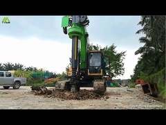 600 mm 800 mm draagbare funderingsboorinstallatie Auger-emmer