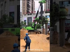 Roterende boorinstallatie met lage vrije hoogte, stapelmachine 560KN bouwfundering