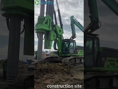 Rotsgrond Klei Sand Bucket Auger Boorgereedschap Rechte kegelvormige auger met platte tanden