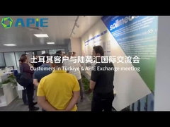 Turkse klanten bezoeken APIE voor internationale uitwisseling en samenwerking