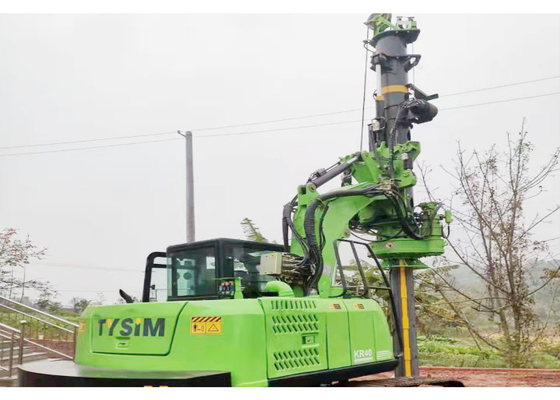 34.3mpa Hardrock Roterend Boorrig hydraulic crawler attachment