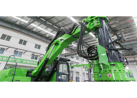 Roterende de Boringsinstallatie 24m van TYSIM KR50A Hydraulische Stichtingsmijn