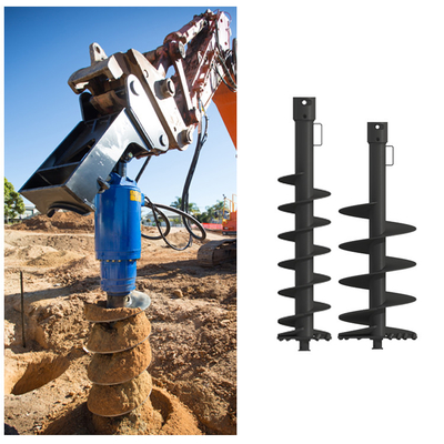 65 mm hydraulische grondboormachine 98 tpm 2 uitgaande as 46 kg gewicht