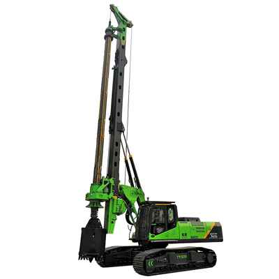 Hoog rendement die Roterende Boringsinstallatie 6 ~ 30 T/min-Stichtingspercussie 150kN opstapelen