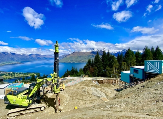 KR50A hydraulisch Boorgat die Rig Customized 5.6km/H Max Walking Speed boren