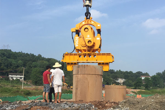 DZ90A de Hamerheiblok 90KW van heiblokmachine vibratory piling