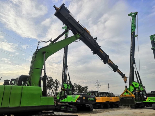 De Aangepaste KM220 Lage Vrije hoogte van het vorkheftruckgraafwerktuig Clamshell Telescopic Arm