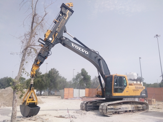 KM150 de Werken van Clam Shell Telescopic Arm For Construction van het ladergraafwerktuig