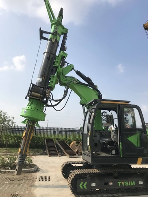 Het aangepaste Kleine Opstapelen zich Roterend Boorrig machine hydraulic 1200mm 30rmp