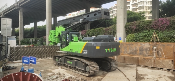 600 mm boorinstallatie met nauwe toegang met 30 tpm rotatiesnelheid 8,5 m