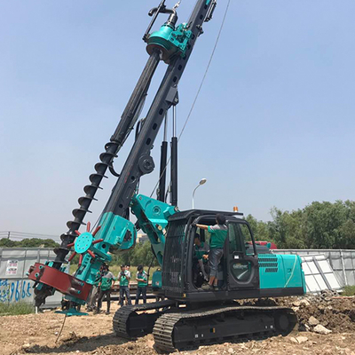 Hydraulisch Statisch CFA-Heiblok Crawler 16m Meters 150kN.M Rotary Drilling Rig Machine