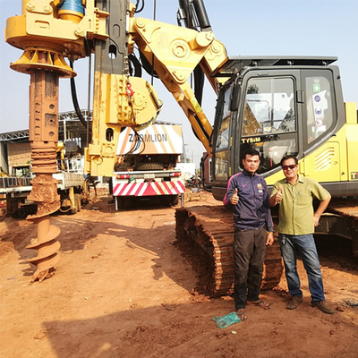 Heiblok van Rig Soil Boring Machine Small van de hoog rendementschroef het Hydraulische Boor