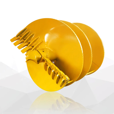 Platte tanden rechte kleiboog voor zware machines 1200 mm diameter boor emmer
