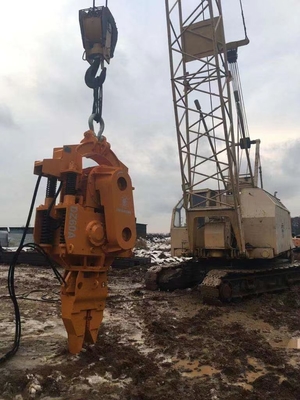 300KW elektrisch Vibro Hamerheiblok Crane Excavator Mounted Vibratory Hammer