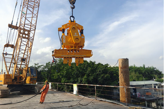 Gepersonaliseerd model Pile Driving Hammer Vibration Hammer Hang On Crane Elektrisch Vibro Hammer