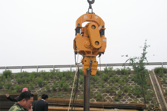 Verschillende modellen Pile Driver Equipment Plaat Pile Vibro Hammer Voor Piling