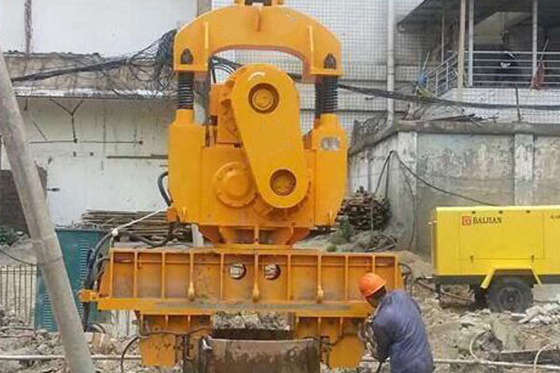 Afstandsbediening Pile Driving Equipment Electric Pile Vibro Hammer