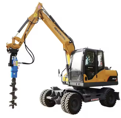 Warm verkoop APIE Professionele schroef mini graafmachine Pile Driver Booronderdelen Ground Hole Drill Aarde Auger