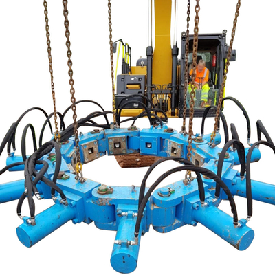 Hydraulische betonhoopverdelger Hoopbreker voor het bevestigen van de graafmachine