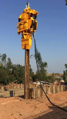 Vibro hamer APZ60A kraan type elektrische trillende stapel hamer voor plaat stapel, stapel driver hamer