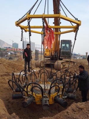 Op maat gemaakte maat Bespaar menselijke inspanning Hydraulisch Beton Multi-Module Breaking Pile Breaker