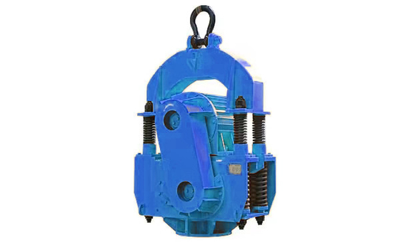 Drukvat Mini Graafmachine Plaat Pile Vibro Hammer 60kw Elektrische Vibro Hammer