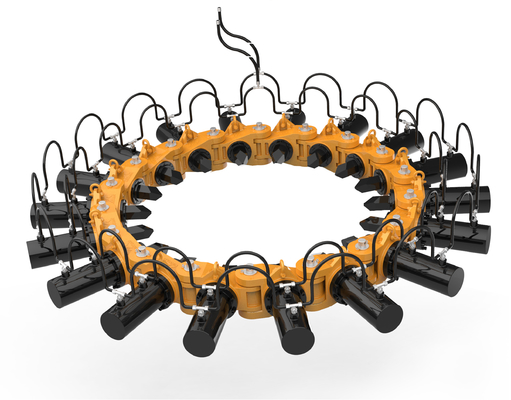 Efficiënte hydraulische stapelbreker met een lengte van 400-500 mm voor een graafmachine van 10 ton