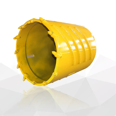 Piling Foundation Tools Spare Parts Core Barrel met kogeltanden voor boring Piling Equipment