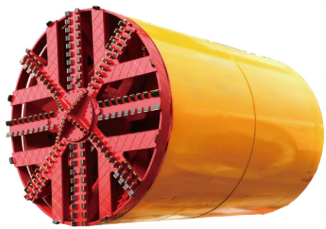 Ondergrondse jacking ET1500mm microtunnelboren machine