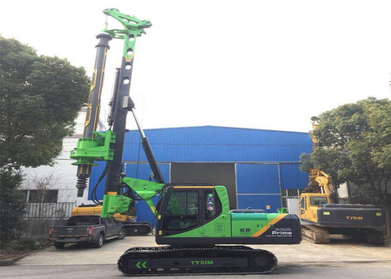 Installatie van de de Stapelboring van 34.3mpa 60kNm de Hydraulische Roterende Opstapelende Rig Ground Screw Pile Driver