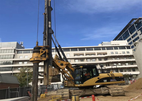 125kNm 43m Kruippakje Mat Machine For Piling Mini Roterend Boorrig borehole hydraulic