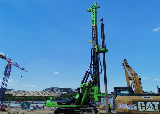 52m 1500mm droegen van het de Ladingsvervoer van de Stapelmachine Enige Volledige Hydraulische de Boringsinstallatie