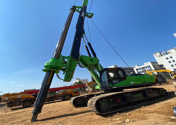 Tysim 26m 2000mm Avegaar die Rig Hydraulic Rotary Drilling Machine boren