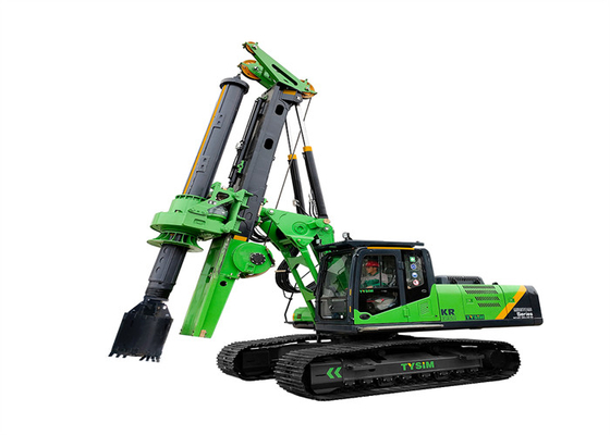 de Hydraulische Boor Rig Mechanical van 2.8Km/H 3.8L 125KN/M Rotary Drilling Rig