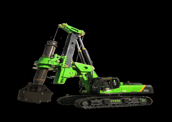 32000Kg 1800mm het Hydraulische Roterende Concrete Heiblok Engine Displacement van de Boringsmachine 6.7L