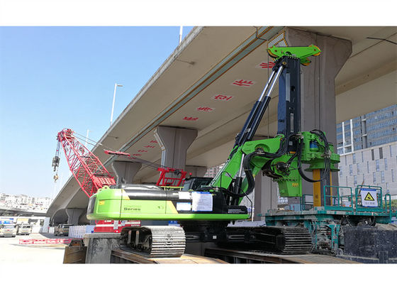 Telescopische heistelling met lage vrije hoogte 200kN Crowd Force 20t Korte hoogte 30rpm