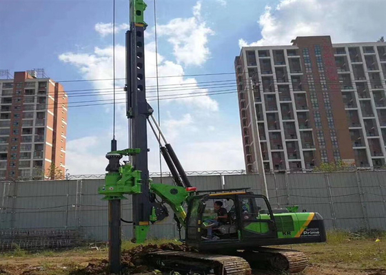 140KN het spiraalvormige Heiblok Hydraulic Multifunctional Excavator droeg Boringsmachine