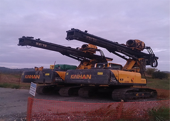 Stichting 2.8km/H 37m Diepte Multifunctioneel Boorrig hydraulic crawler drill machine