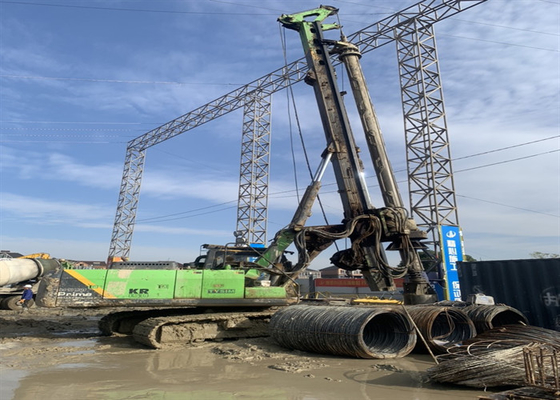 Bouwwerkzaamheden 1500mm 125kNm Gebruikte Boor van Heiblokrotary hydraulic crawler