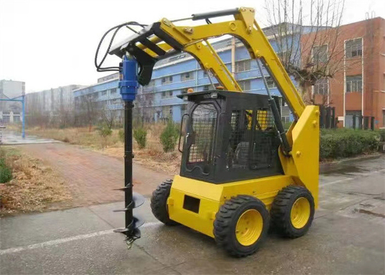 Van de de Aardeavegaar van Mini Excavator 80bar 240bar de Hydraulische Gehechtheid Rig Ground Hog Earth Drill