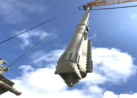 Bodem die van de het Materiaalsteen van 1800rpm 10m3/Min Electrical Vibroflot de Kolomheiblok voeden